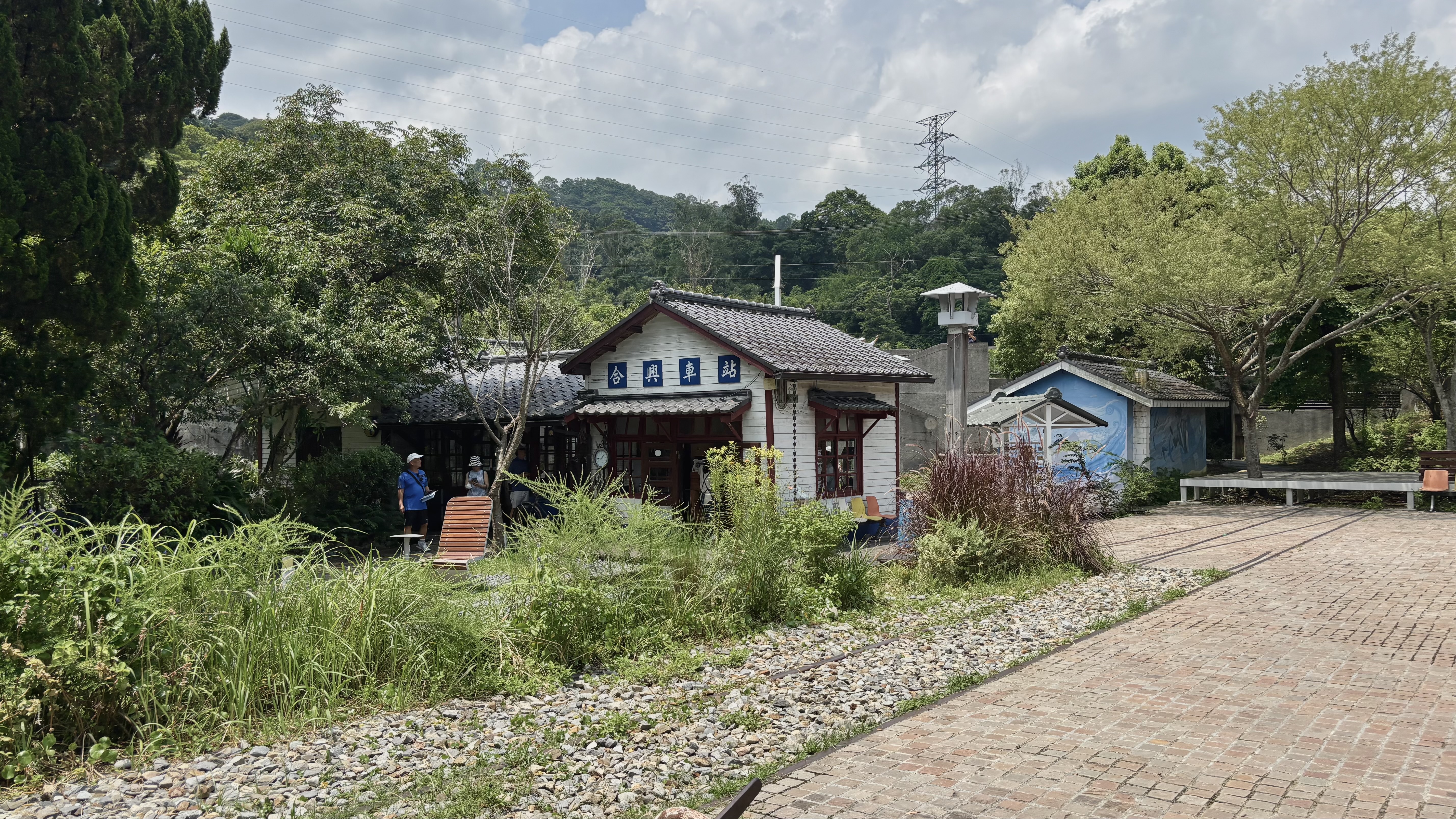 合興車站裡種植的台灣原生種植物